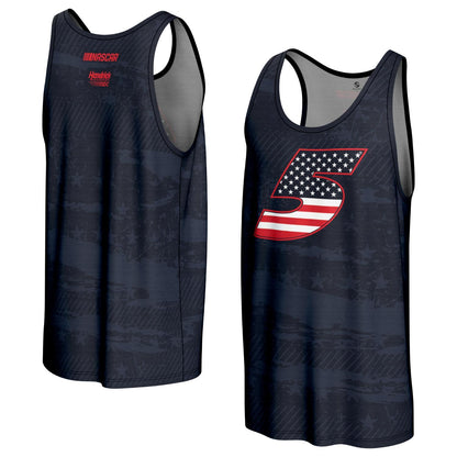 Kyle Larson #5 Patriotic Sublimated Tank