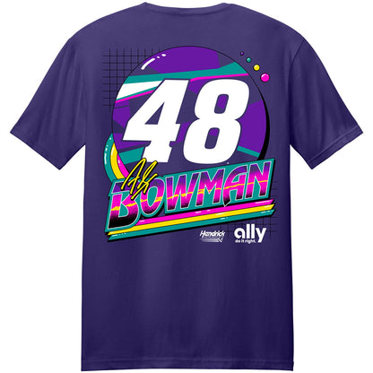 Alex Bowman #48 Ally Xtreme Purple T-shirt