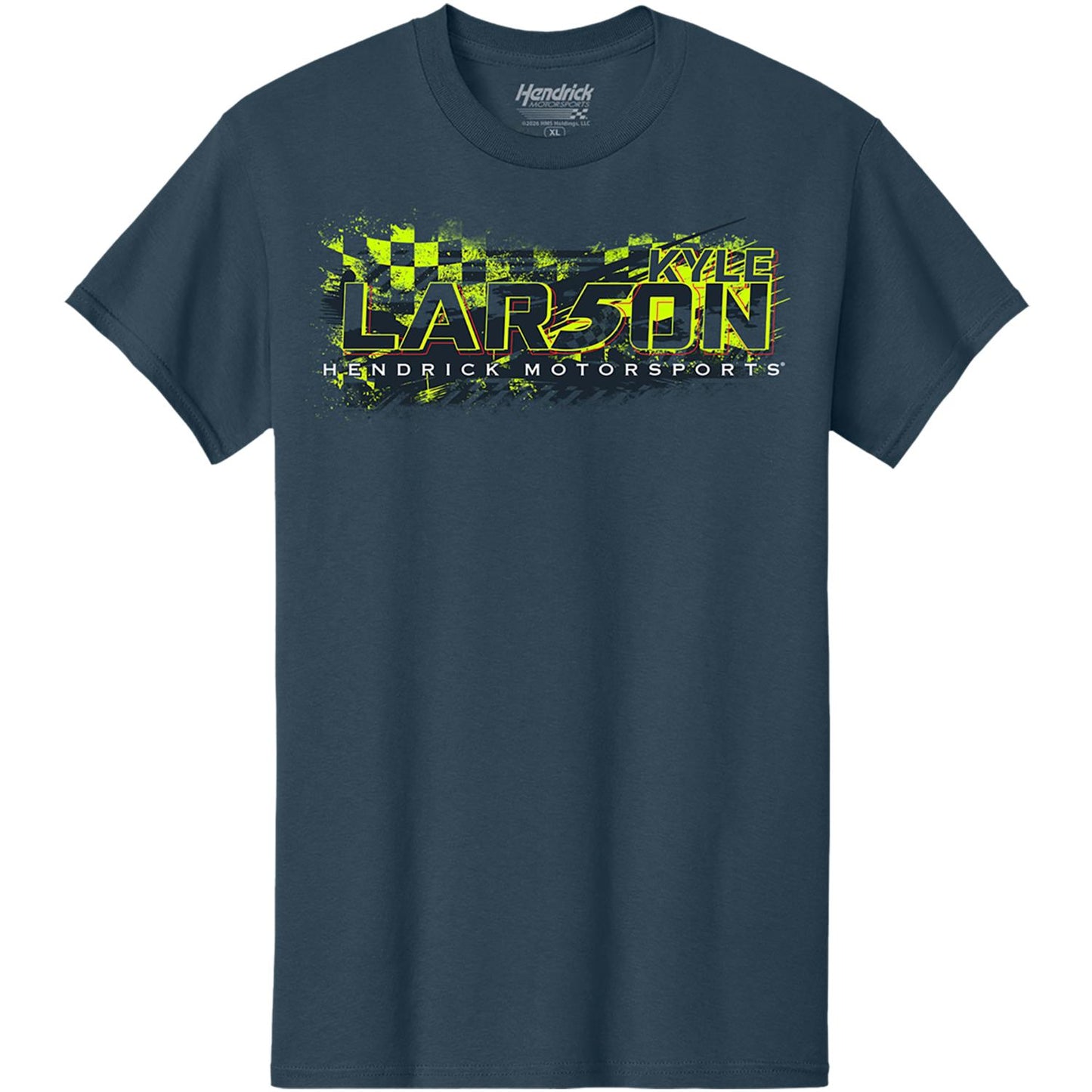 Kyle Larson #5 HendrickCars.com / Valvoline Blue T-shirt