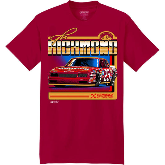 Tim Richmond #25 Folgers Red T-shirt