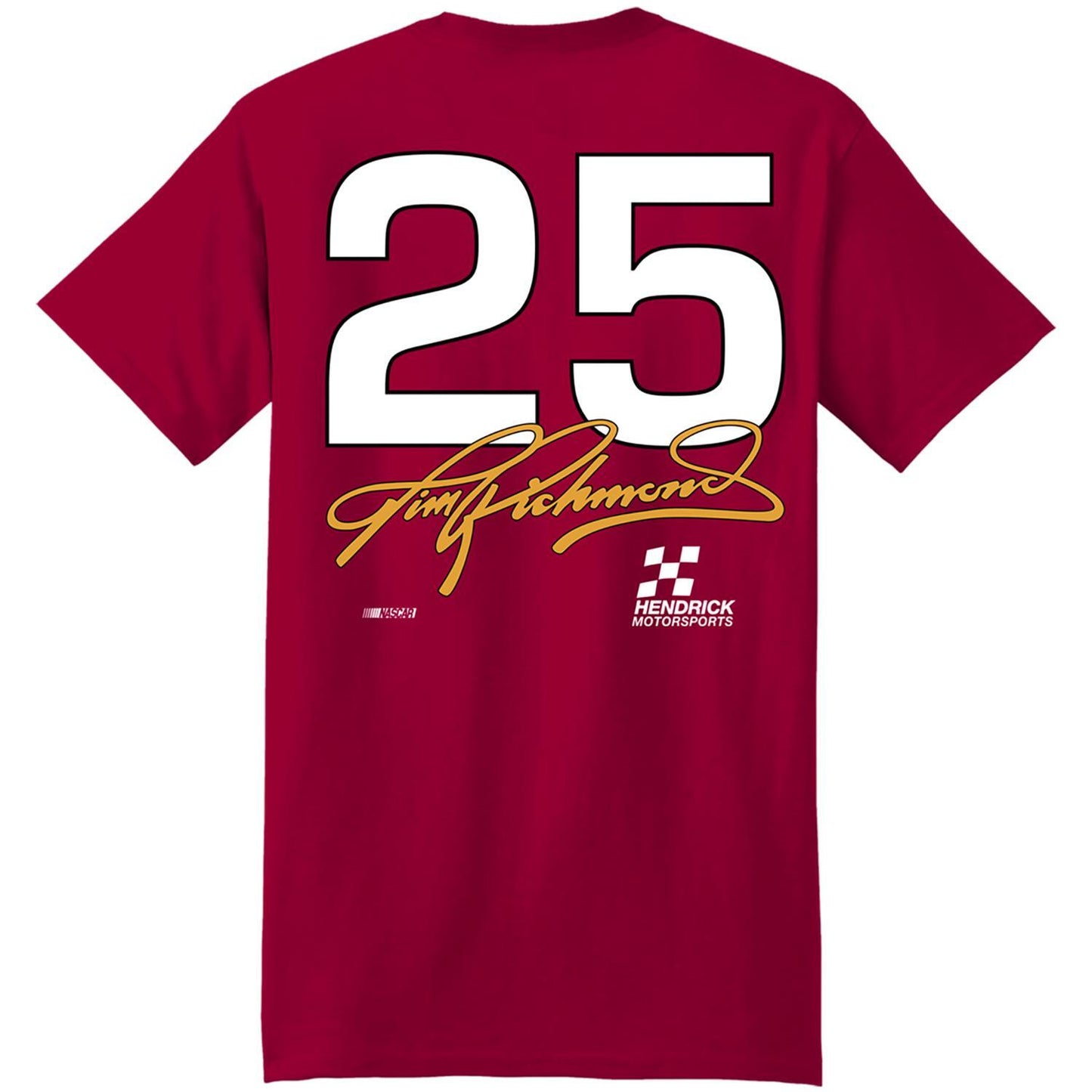 Tim Richmond #25 Folgers Red T-shirt