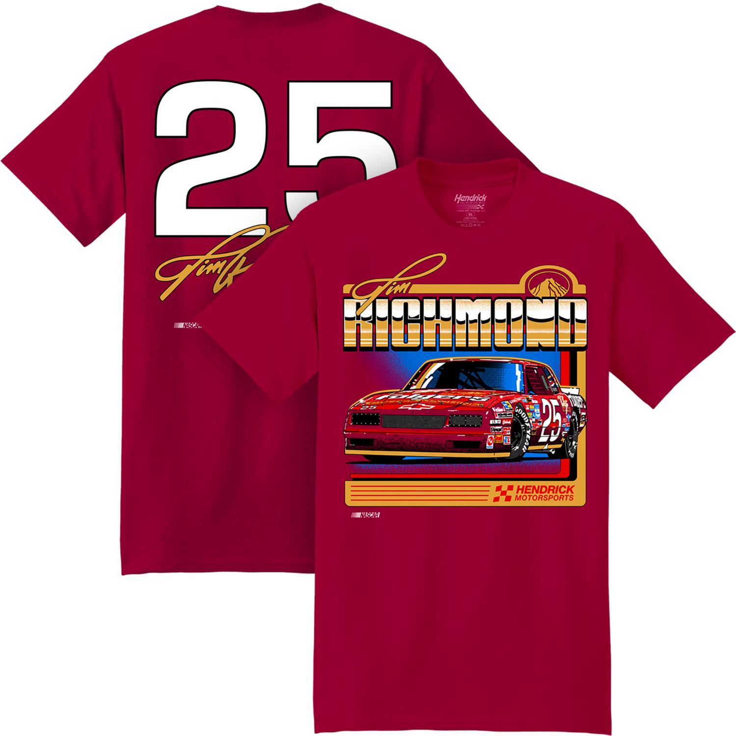 Tim Richmond #25 Folgers Red T-Shirt | HMS Heritage Collection