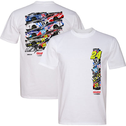 William Byron #24 Multi-Sponsor T-shirt