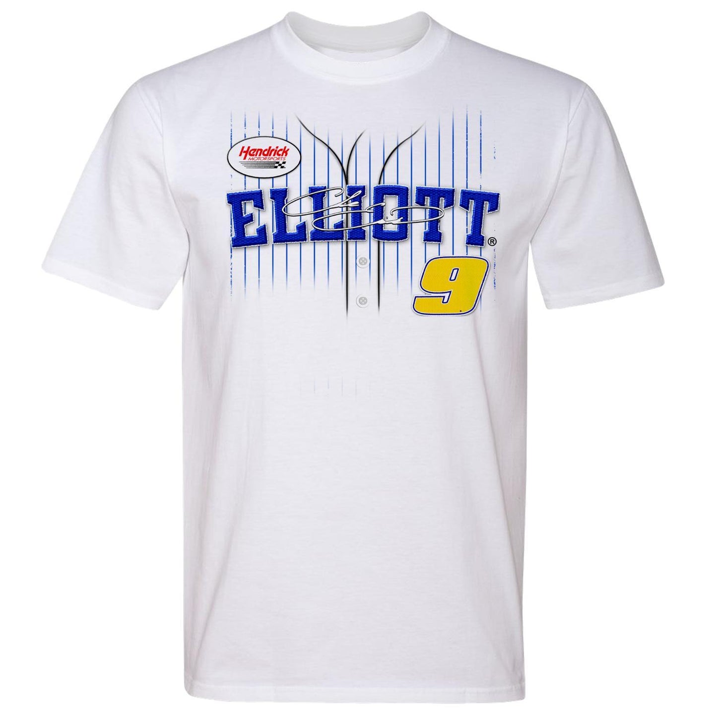 Chase Elliott #9 CHOA White T-shirt