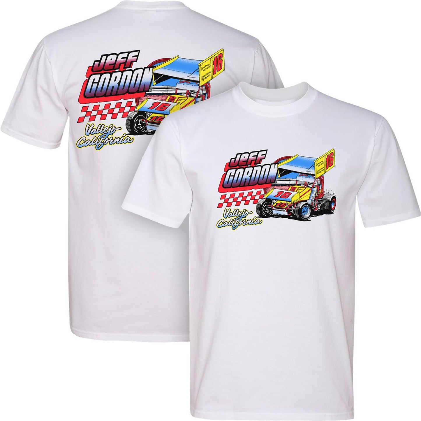 Jeff Gordon Sprint Car Throwback T-shirt