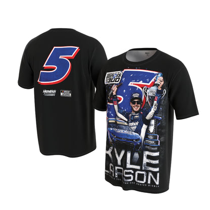 Kyle Larson #5 2026 St. Louis RACE WIN Sublimated T-shirt