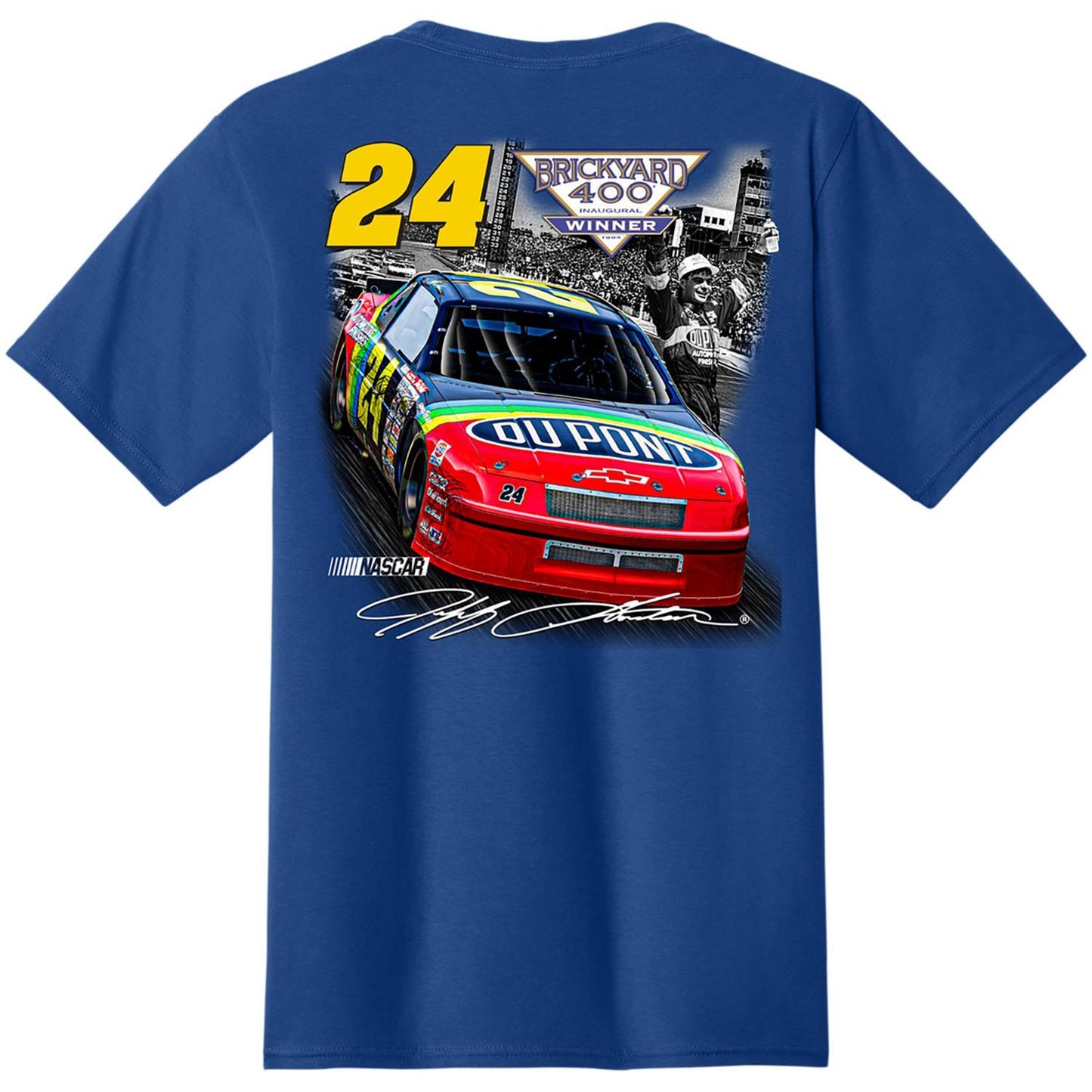 Jeff Gordon #24 DuPont Brickyard 400 Winner T-shirt