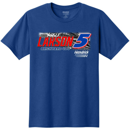 Kyle Larson #5 HendrickCars.com Brickyard 400 T-shirt