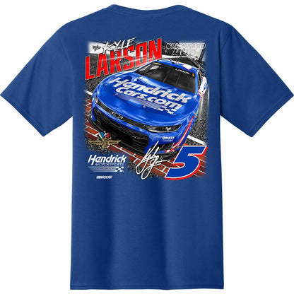 Kyle Larson #5 HendrickCars.com Brickyard 400 T-shirt