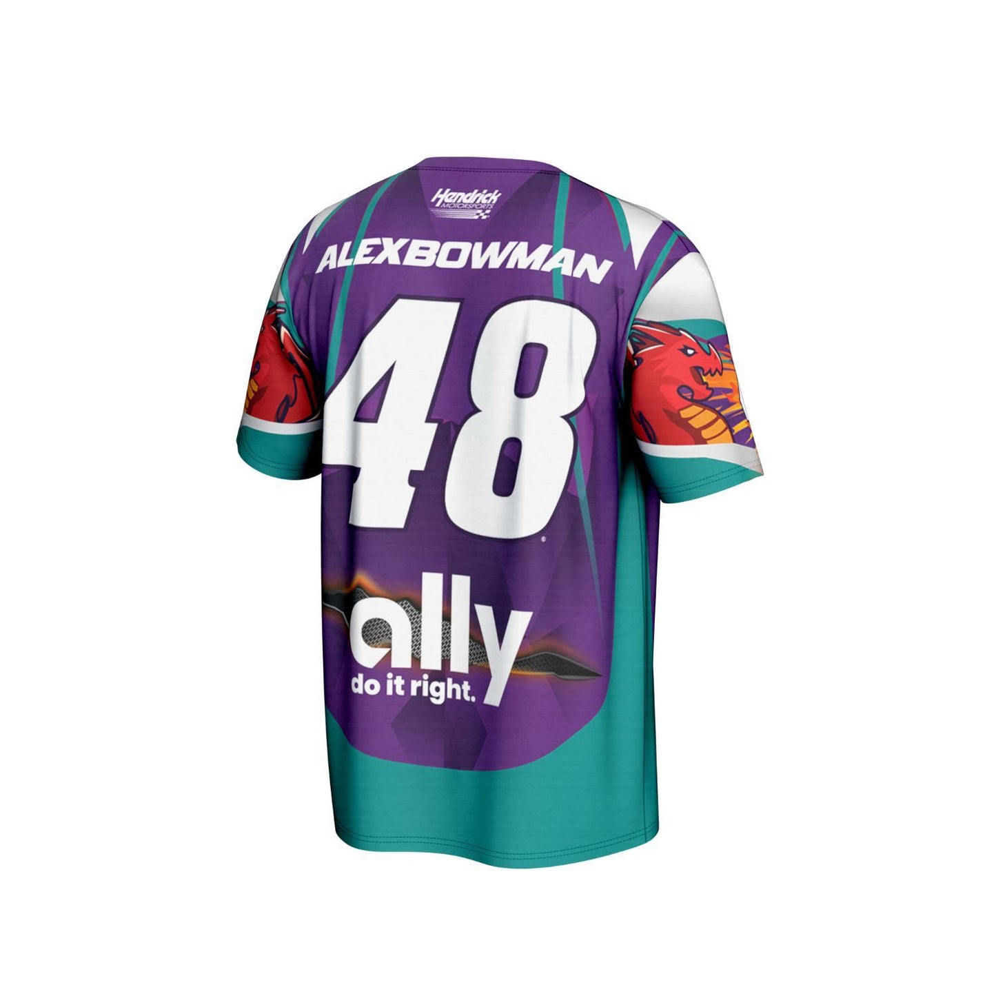 Alex Bowman #48 Ally Dragon Sublimated T-shirt