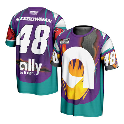 Alex Bowman #48 Ally Dragon Sublimated T-shirt