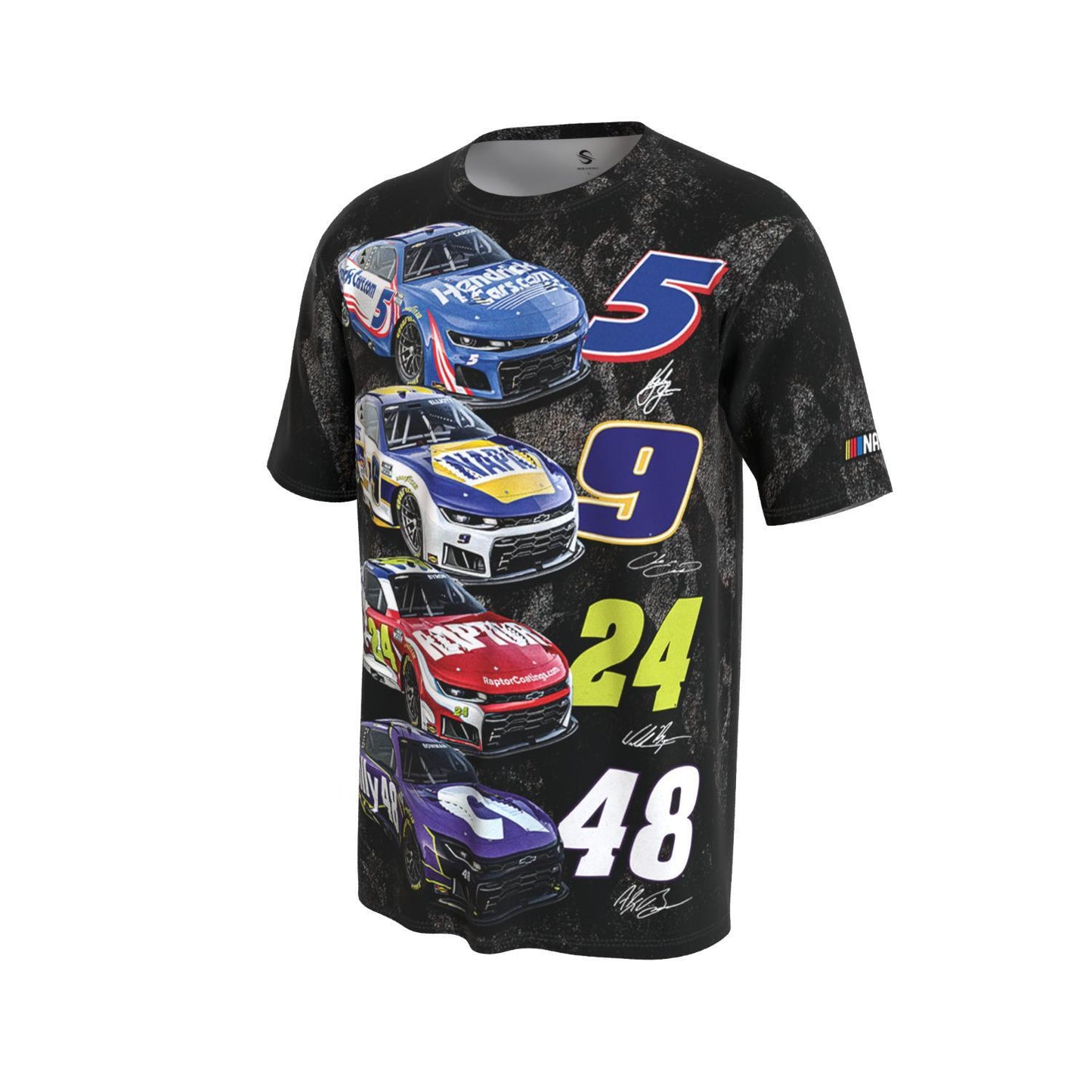 Hendrick Motorsports 4-Car Sublimated T-shirt