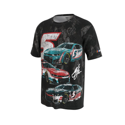 Kyle Larson #5 Multi-Car Sublimated T-shirt