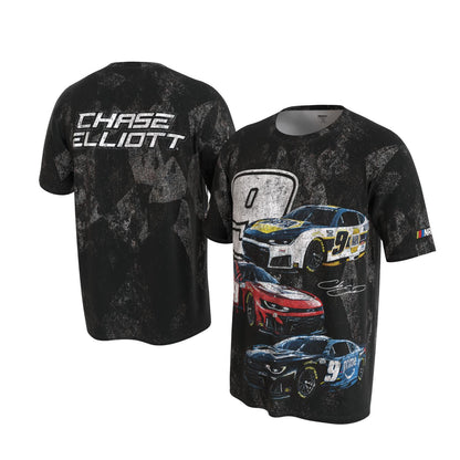 Chase Elliott #9 Multi-Car Sublimated T-shirt