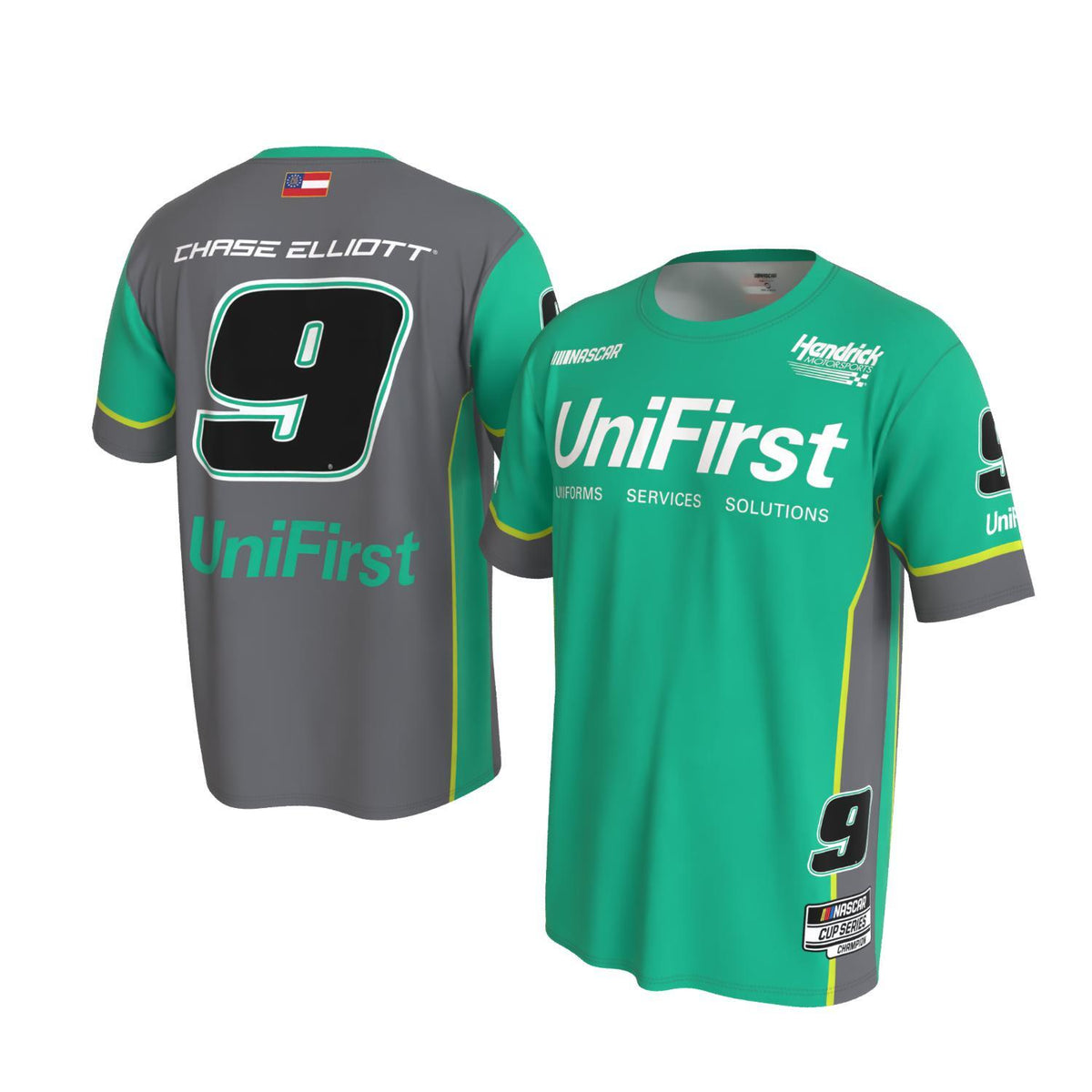 Chase Elliott #9 UniFirst Sublimated T-shirt