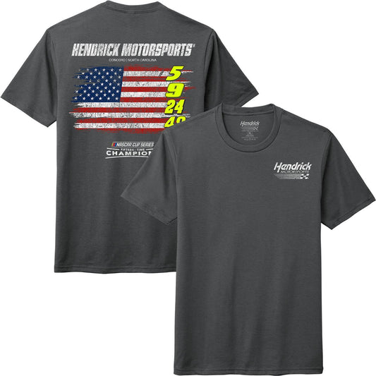 Hendrick Motorsports Neon Number Flag T-Shirt