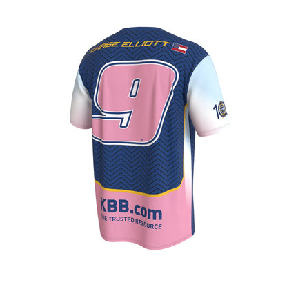 Chase Elliott #9 Kelley Blue Book 100th Anniversary Sublimated T-shirt
