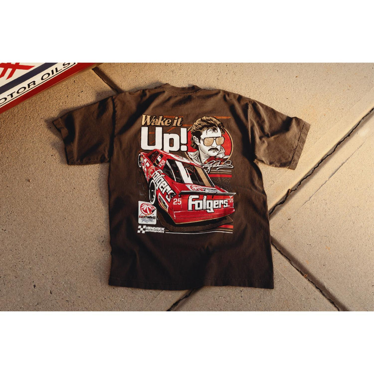 Tim Richmond #25 Heatwave Visual T-shirt