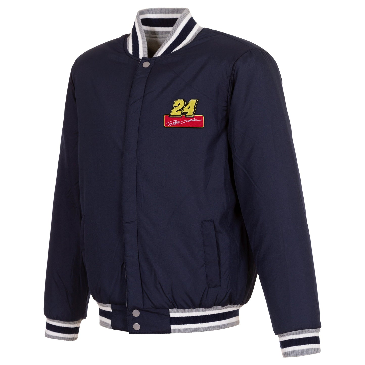 Jeff Gordon #24 Reversible Two-Tone Fleece Jacket