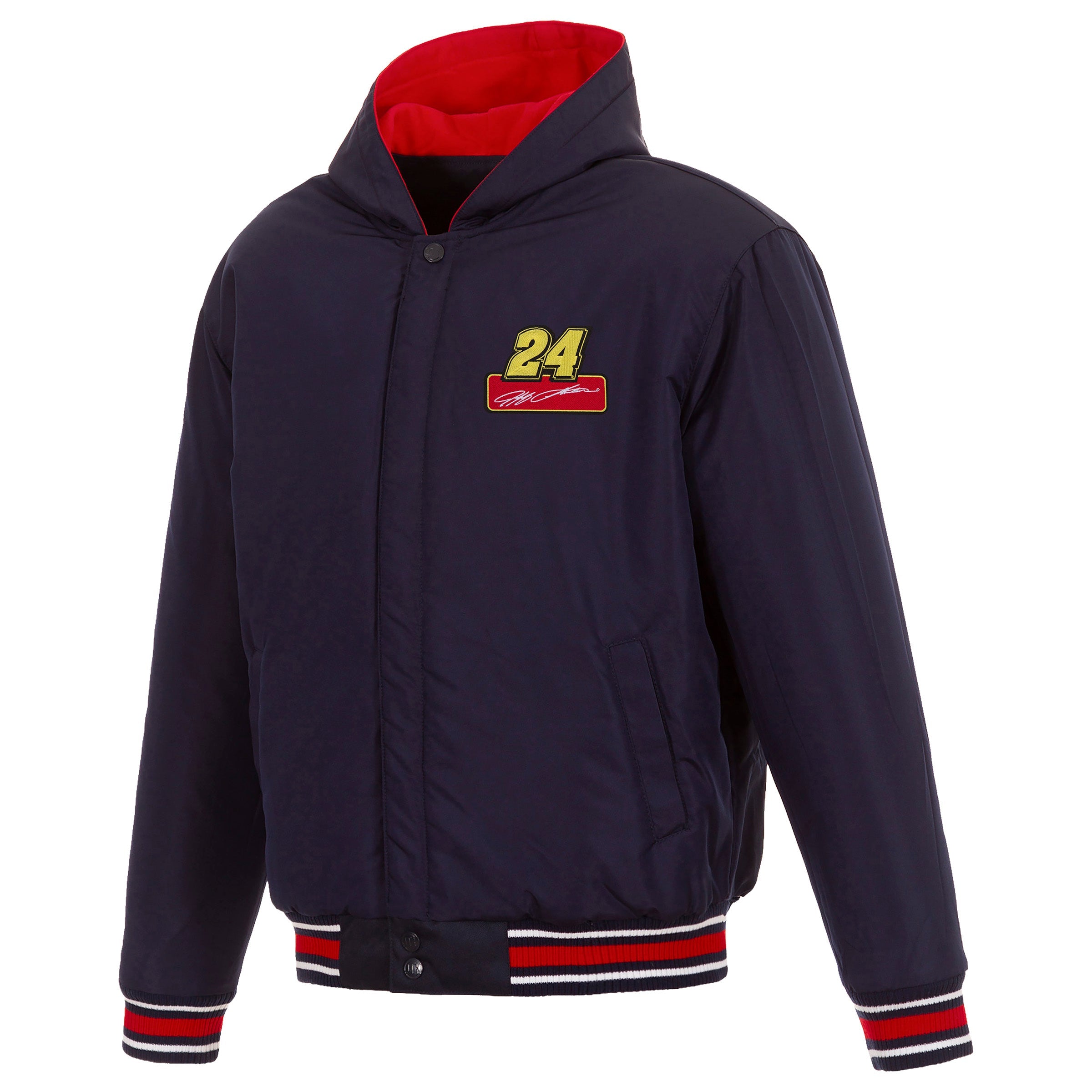 ヒョウド InnerDownJacket Jeff Gordon #24 Reversible Hooded Jacket – Hendrick Motorsports