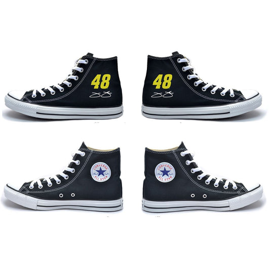 Jimmie Johnson #48 Signature Converse All-Star High Tops