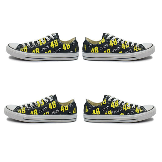Jimmie Johnson #48 Signature Repeat Converse All-Star Low Tops