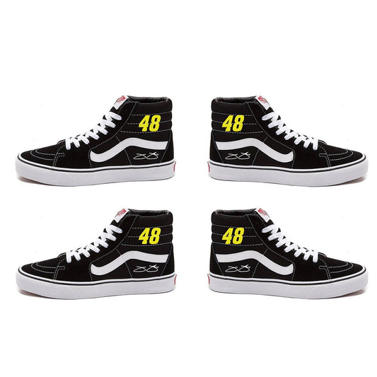 Jimmie Johnson #48 Signature Vans Sk8-Hi Tops