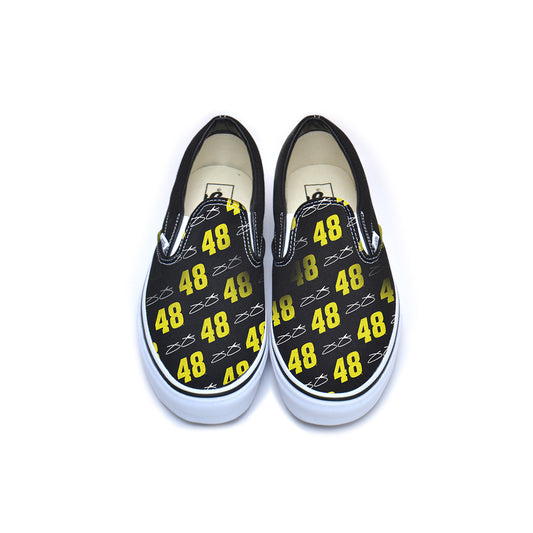 Jimmie Johnson #48 Signature Repeat Vans Classic Slip-On