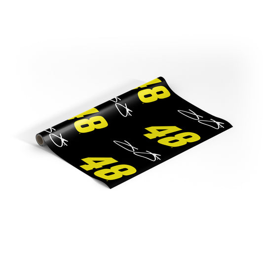 Jimmie Johnson #48 Signature Gift Wrap Roll - 30" x 6'