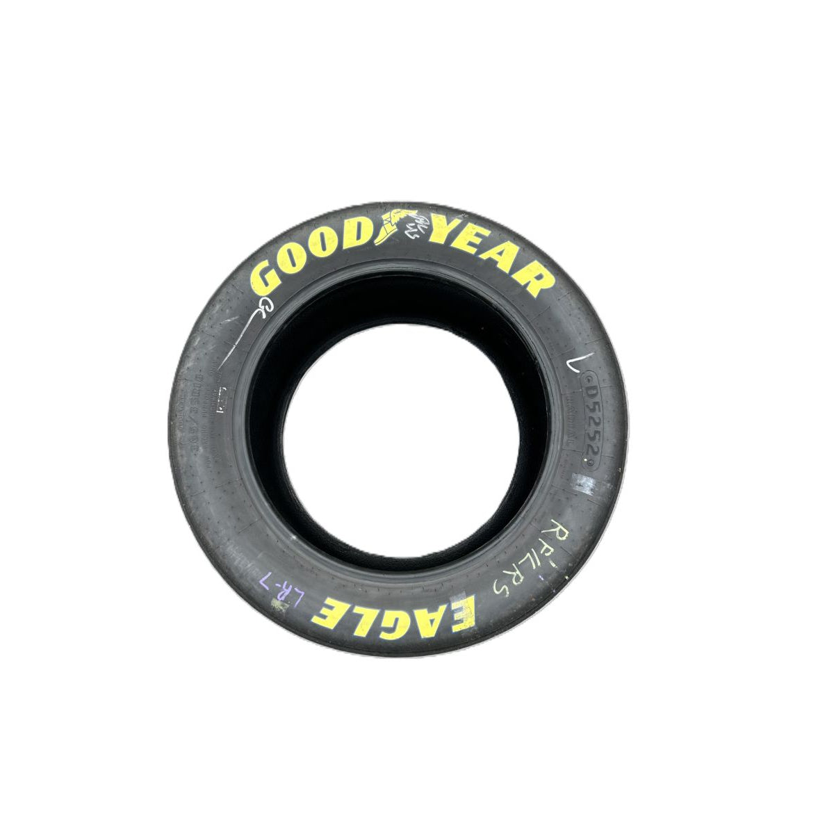 Race Used 2026 Kyle Larson #5 Tire - St. Louis WIN