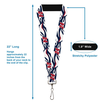 William Byron #24 Car Scheme 1" Lanyard