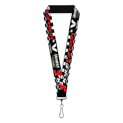 Kyle Larson #5 Valvoline Hendrick Motorsports Logo 1" Lanyard