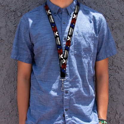 Kyle Larson #5 Autograph Valvoline Hendrick Motorsports Logo 1" Lanyard