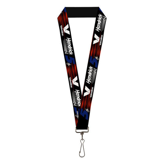 Kyle Larson #5 Autograph Valvoline Hendrick Motorsports Logo 1" Lanyard
