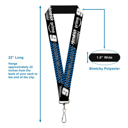 Chase Elliott #9 Prime Hendrick Motorsports Logo 1" Lanyard