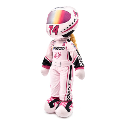 NASCAR Sophie Speedster Racecar Driver 14" Plush Figure