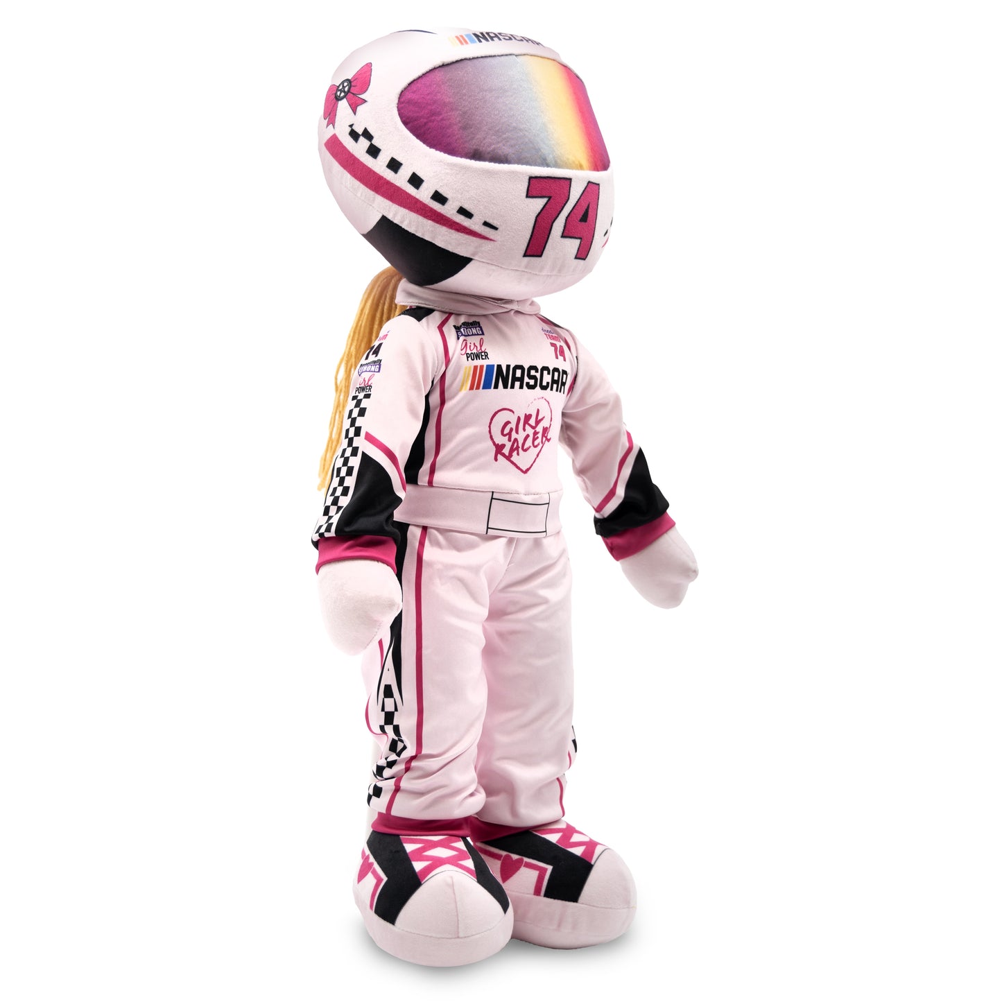 NASCAR Sophie Speedster Racecar Driver 14" Plush Figure