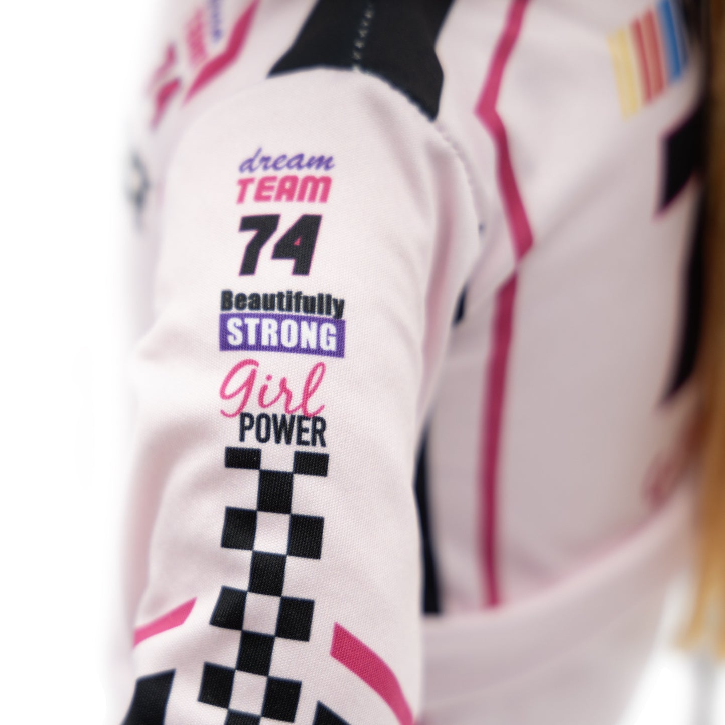 NASCAR Sophie Speedster Racecar Driver 14" Plush Figure