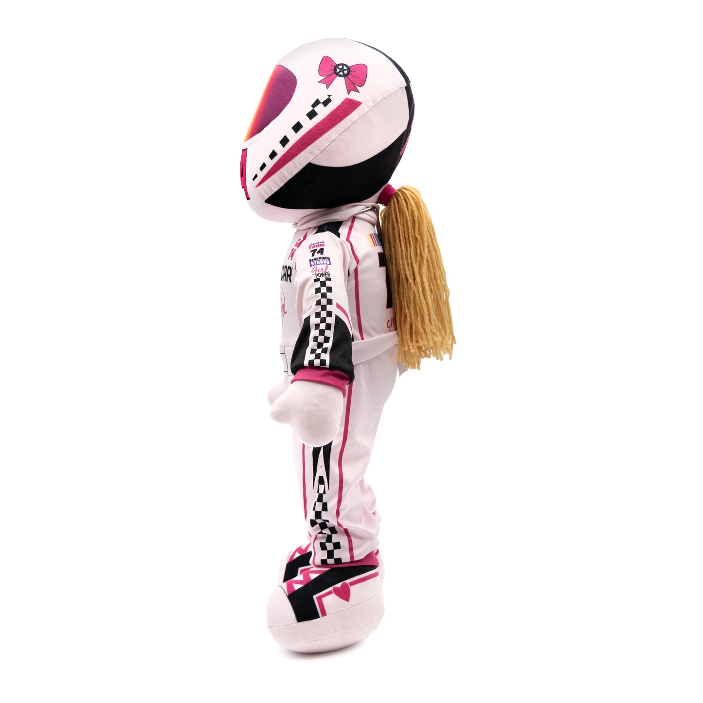 NASCAR Sophie Speedster Racecar Driver 14" Plush Figure