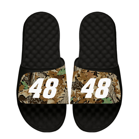 Alex Bowman #48 RealTree Camo Slide Sandals