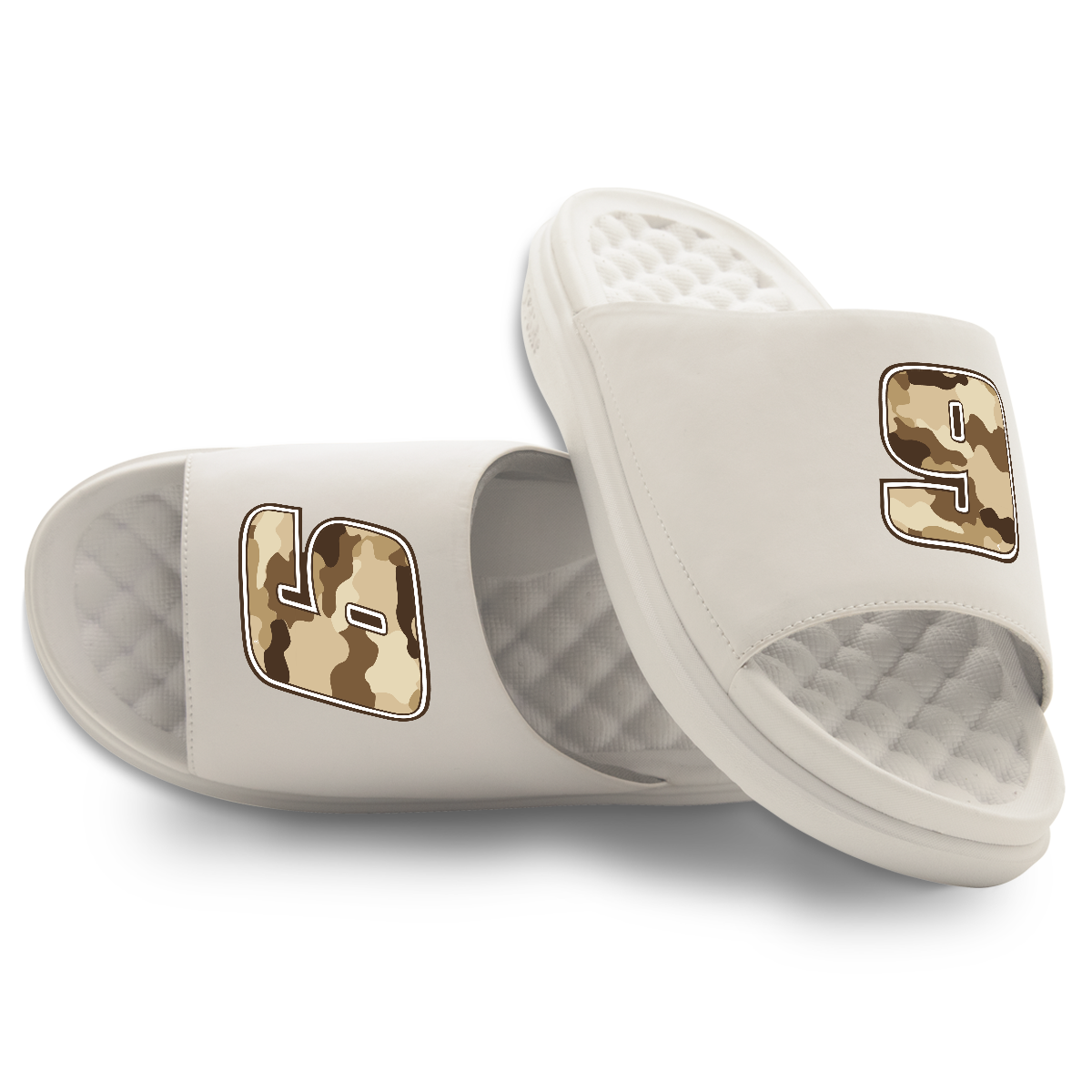 Chase Elliott #9 Dune Camo Slide Sandals