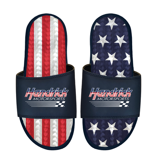 Hendrick Motorsports Americana Gel Slide Sandals