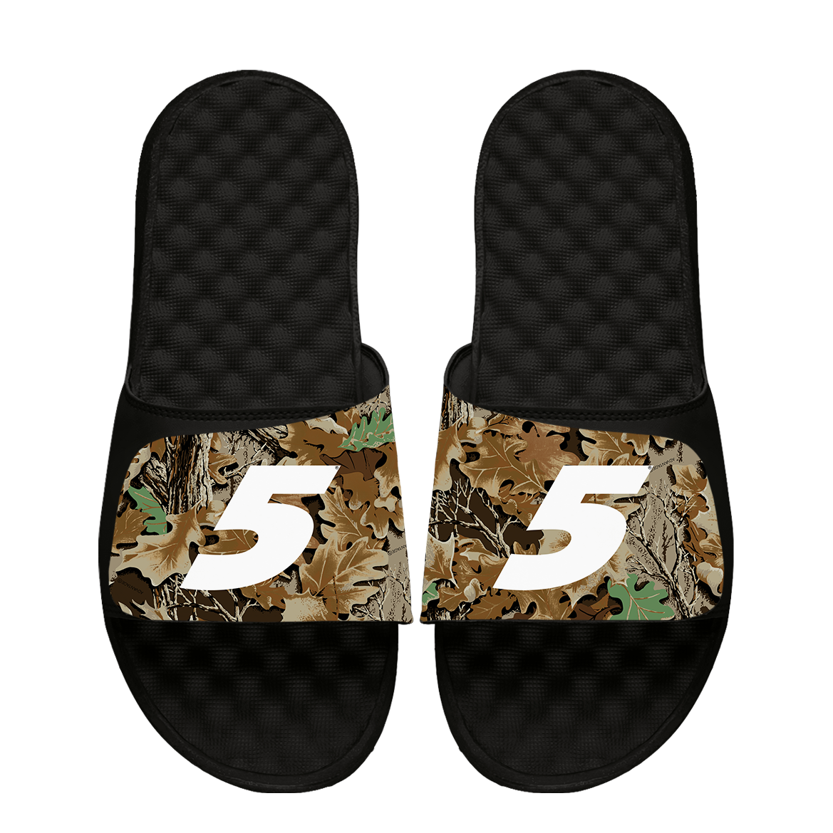 Kyle Larson #5 RealTree Camo Slide Sandals