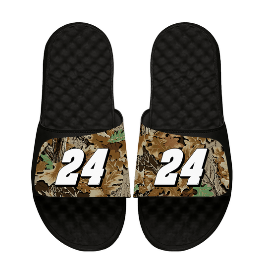 William Byron #24 RealTree Camo Slide Sandals