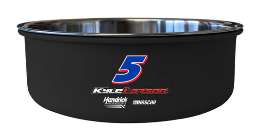 Kyle Larson #5 Officially Licensed 5"x2.25" Pet Bowl