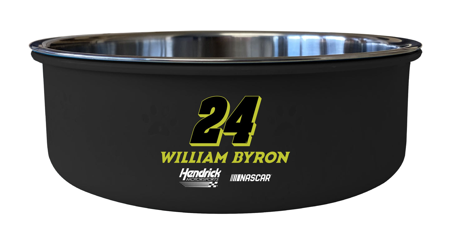 William Byron #24 Officially Licensed 5"x2.25" Pet Bowl