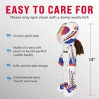 NASCAR Plush Sally Speedster Racecar Driver 14" Toy Figure