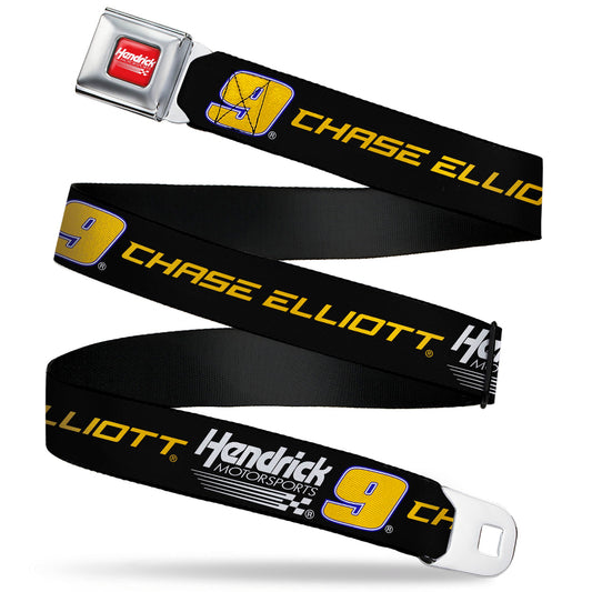 Chase Elliott #9 Hendrick Motorsports Logo Seatbelt Buckle Belt