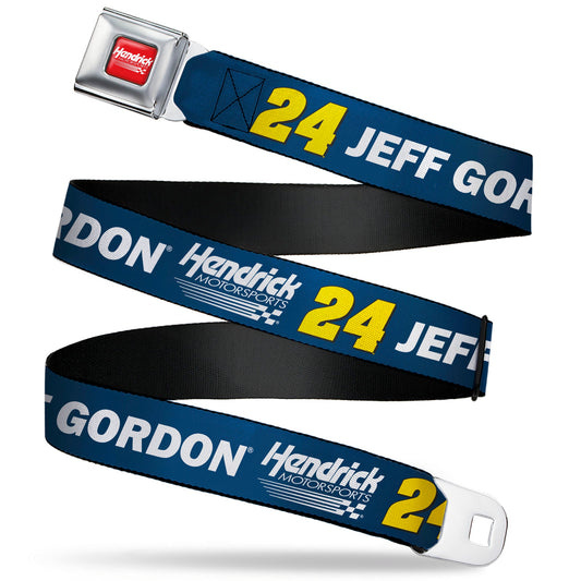Jeff Gordon #24 Hendrick Motorsports Logo Seatbelt Buckle Belt