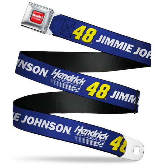 Jimmie Johnson #48 Hendrick Motorsports Logo Seatbelt Buckle Belt